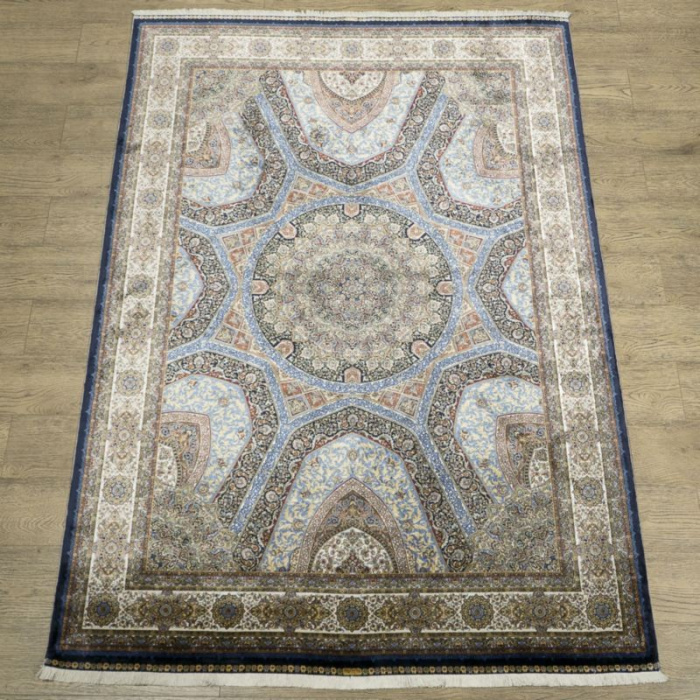 Ковер Qum 2015C NAVY / CREAM