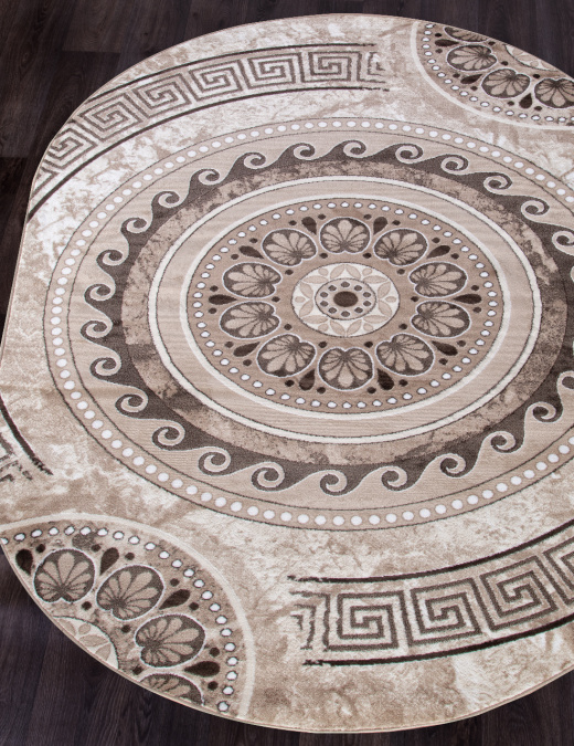 Ковер VALENCIA DELUXE d300 CREAM-BROWN