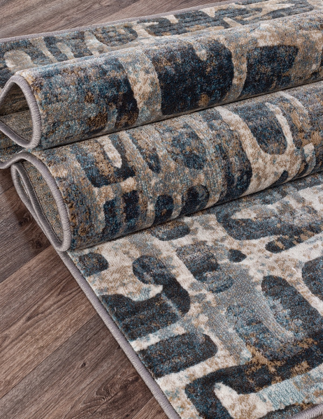 Ковер MATRIX D587 BEIGE-BLUE