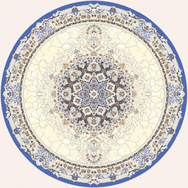Ковер Amira Круг 4922A D.Blue-D.Blue