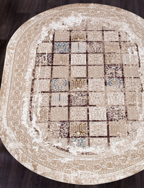 Ковер QUANTUM 03004B BROWN / BROWN