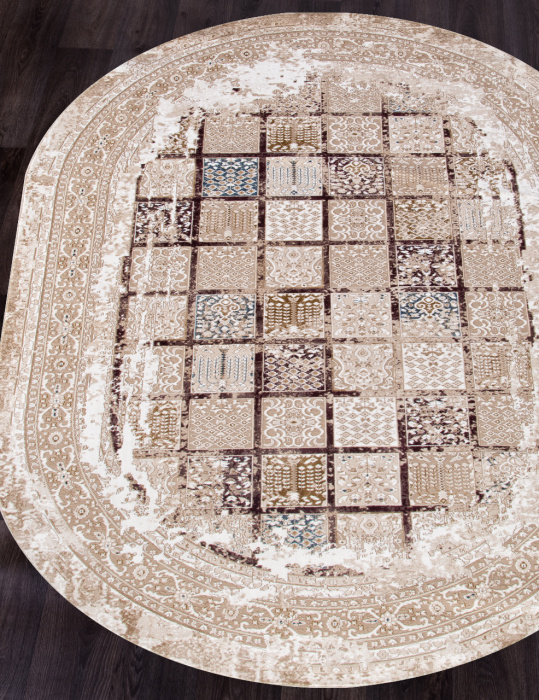 Ковер QUANTUM 03004B BROWN / BROWN