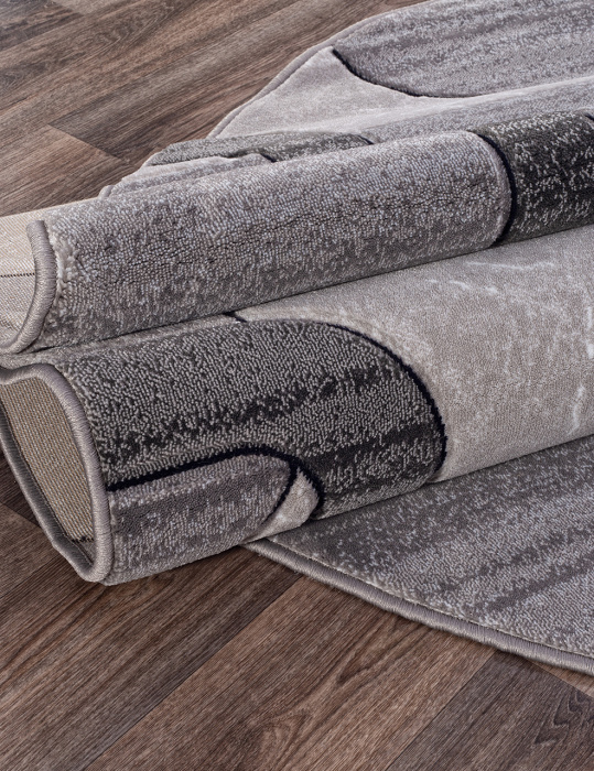 Ковер MEGA CARVING D465 LIGHT GRAY