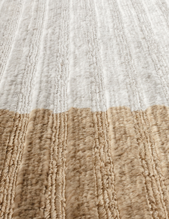 Ковер BORDER BANANA SILK LOOP&CUT HL 724 BROWN-SILVER