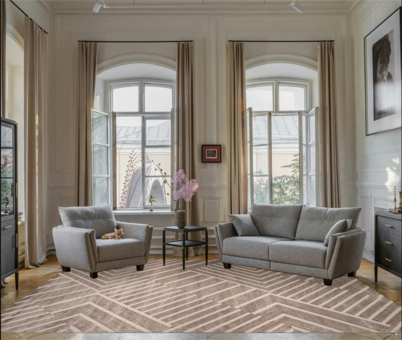 Ковер DIOS F438 BEIGE