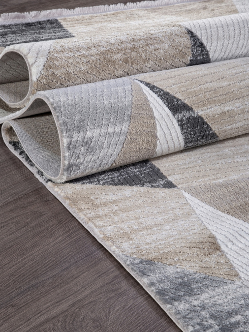 Ковер FORT 04155A WHITE / L.BEIGE