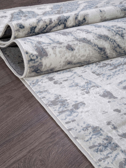 Ковер Euphoria 13102 SILVER-D.BLUE