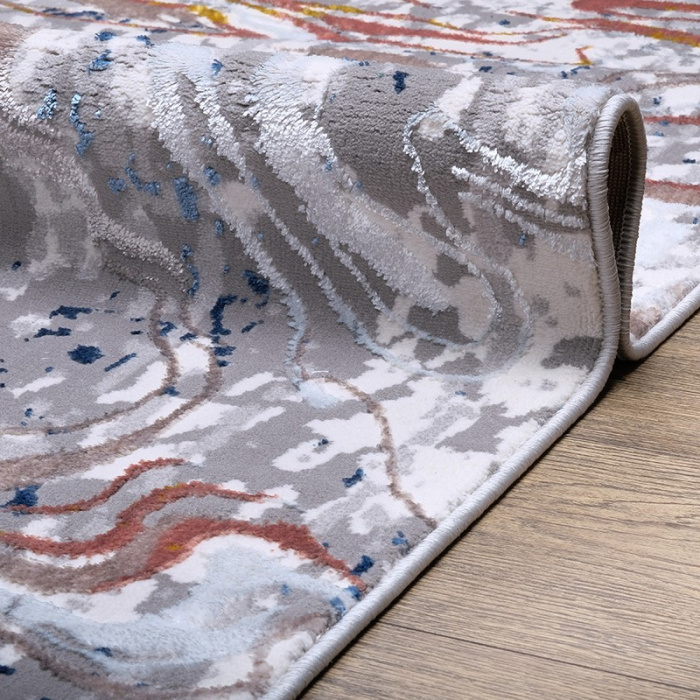 Ковер Color K023B P_BEIGE / P_D_BLUE