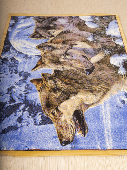 Ковер Hunnu  сувенирный new 6S1011 82 волки