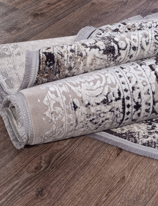 Ковер ROXANNE 17102 L.GREY / D.GREY