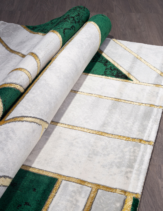 Ковер OMEGA 04423Y GREEN / GREEN