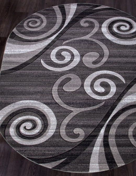 Ковер MEGA CARVING d263 GRAY