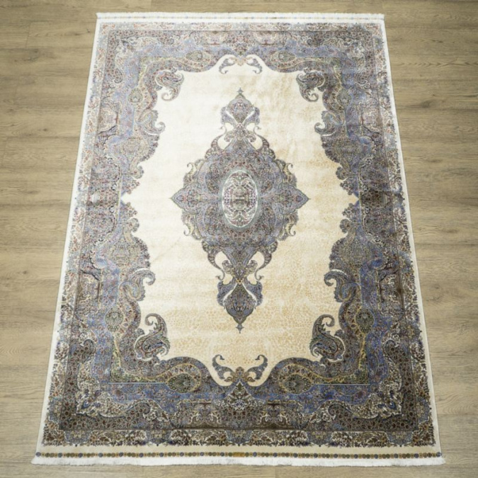 Ковер Qum 2018J YELLOW / BLUE