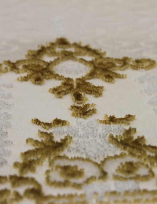 Ковер HUNKAR 08074A BLUE / GOLD