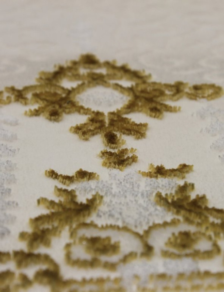 Ковер HUNKAR 08074A BLUE / GOLD