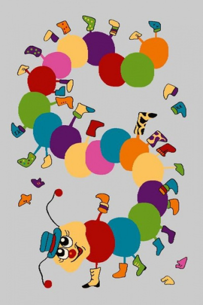 Ковер Funky Iwo grey