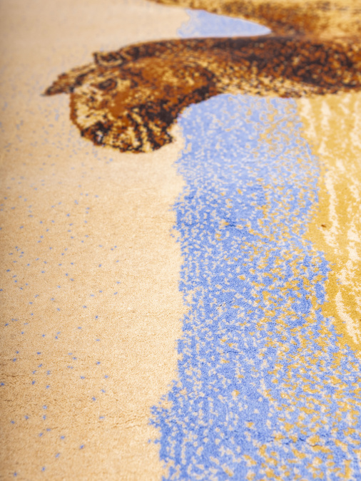 Ковер Hunnu  сувенирный 6S873 82 верблюды