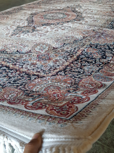 Ковер SHAHREZA d414 CREAM-NAVY