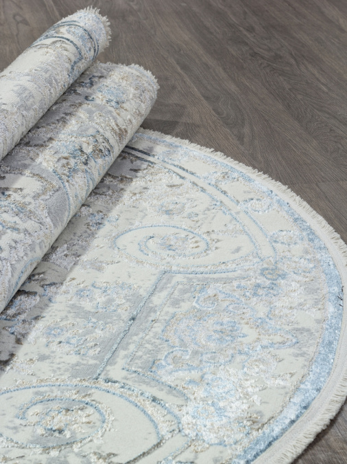 Ковер SAHARA 00765A D.BLUE FDY / CREAM HB