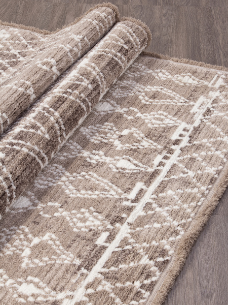 Ковер JOLI A932AC L.BEIGE / P.WHITE