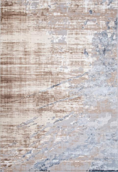 Ковер PERU D038A CREAM SHIRINK / BLUE FDY