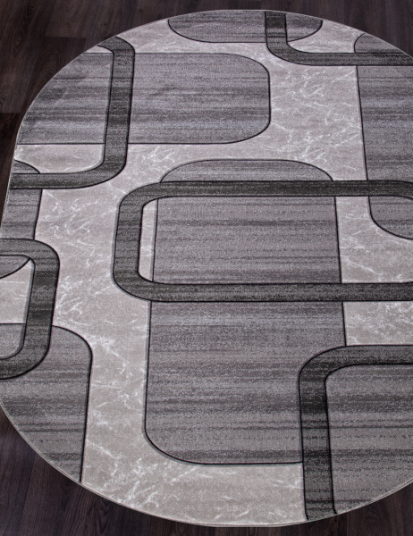 Ковер MEGA CARVING D465 LIGHT GRAY