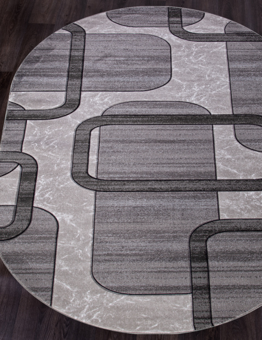 Ковер MEGA CARVING D465 LIGHT GRAY