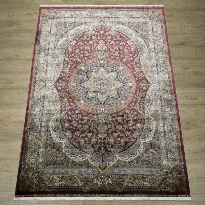 Ковер Qum 2004K BORDO / CREAM
