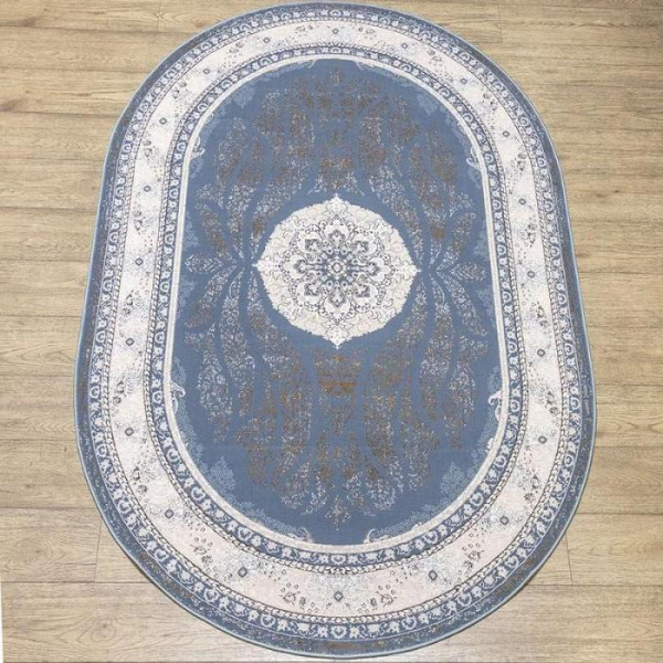 Ковер Valencia 06102A BLUE C / BLUE C