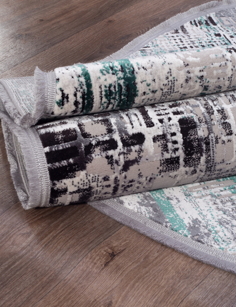 Ковер ROXANNE 17132 L.GREY / D.GREY