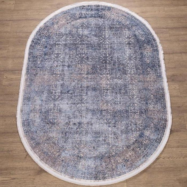 Ковер Doku B167E COKME_DGRAY / L_BLUE