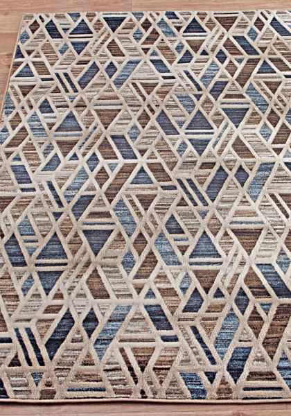 Ковер MATRIX D585 BEIGE-BLUE
