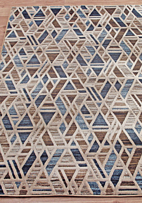 Ковер MATRIX D585 BEIGE-BLUE
