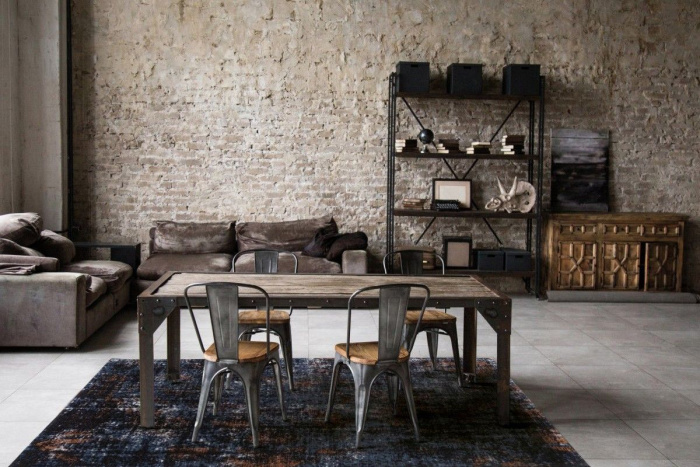 Ковер Flame Rusty Blue