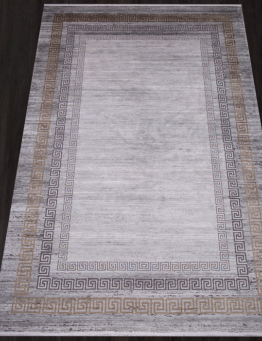 Ковер CABINET Y5315F GREY / D.GREY