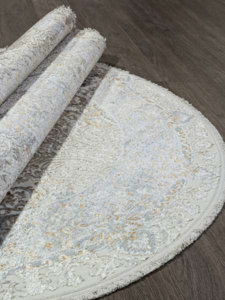 Ковер SAHARA 06066A GREY FDY / CREAM HB