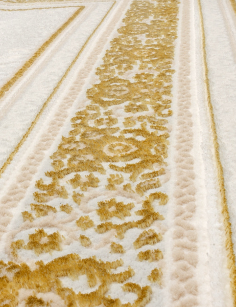 Ковер HUNKAR 08071A BLUE / GOLD