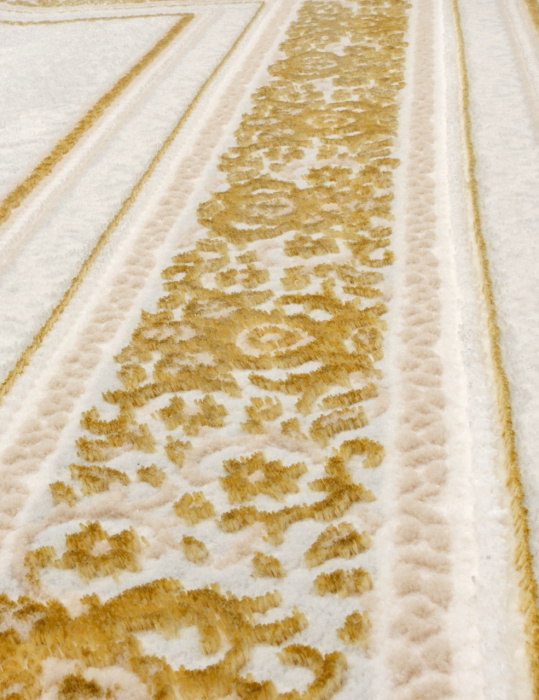 Ковер HUNKAR 08071A BLUE / GOLD