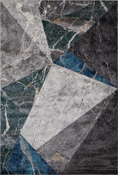 Ковер LONDON D829 GRAY-BLUE