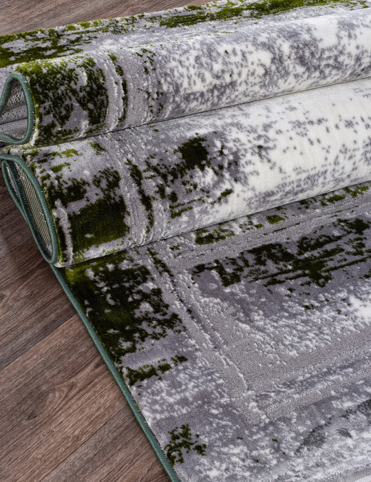 Ковер SATINE S107B KOYU GREY COKEN / GREEN