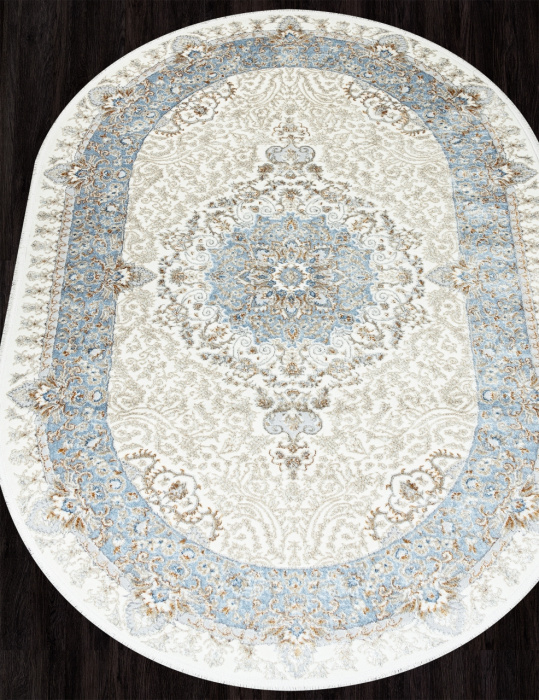 Ковер SAHARA 06066A L.BLUE FDY / CREAM HB