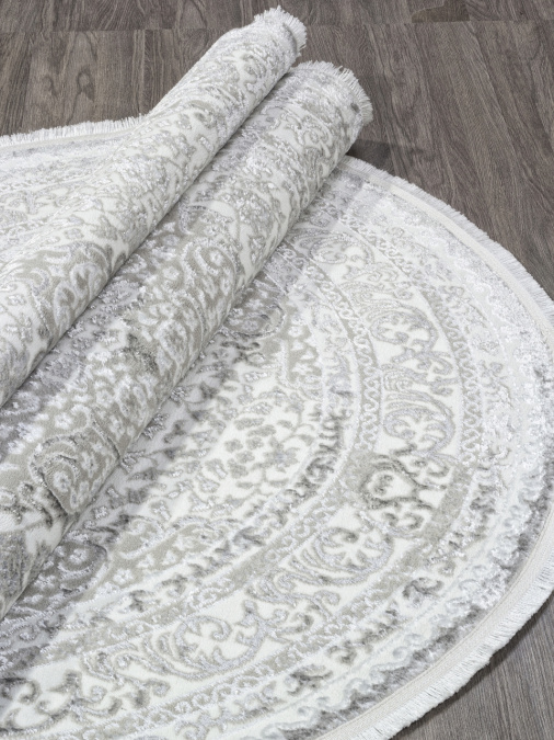 Ковер ALFANI Q011A GREY FDY / CREAM SHRINK