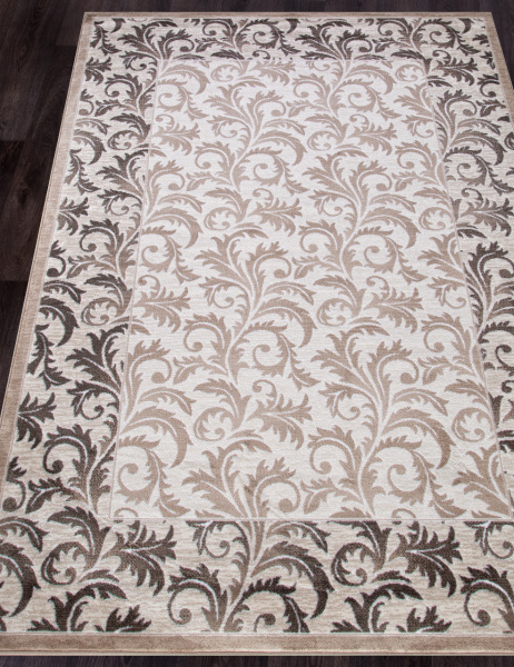 Ковер VALENCIA DELUXE d327 CREAM-BROWN