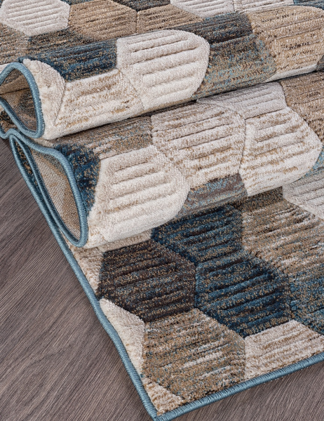 Ковер MATRIX D579 BEIGE-BLUE