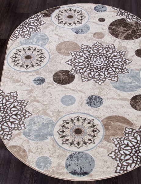 Ковер VALENCIA DELUXE d309 CREAM-BROWN