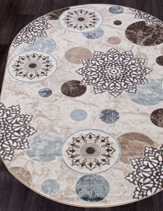 Ковер VALENCIA DELUXE d309 CREAM-BROWN