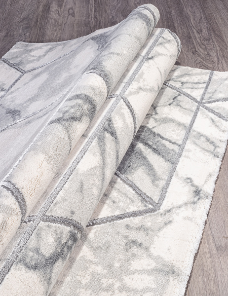 Ковер OMEGA 04457S SILVER / SILVER