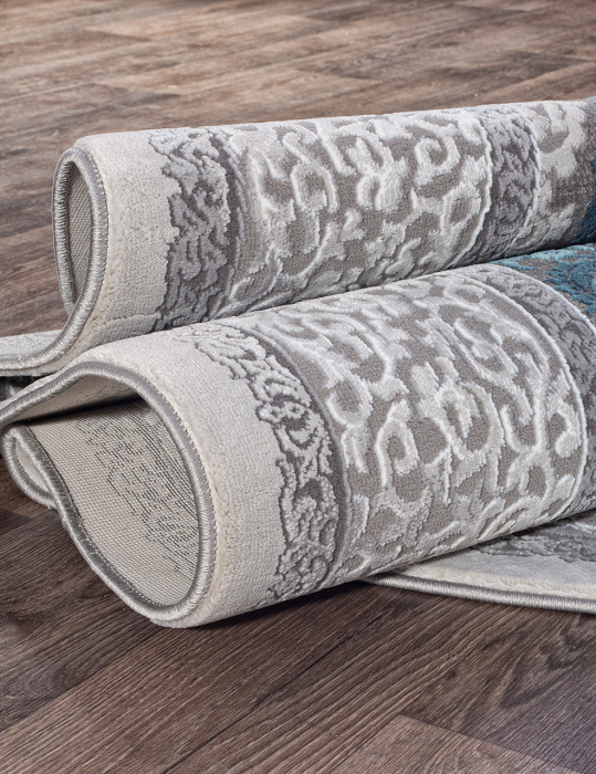 Ковер QUANTUM 03014G GREY / GREY