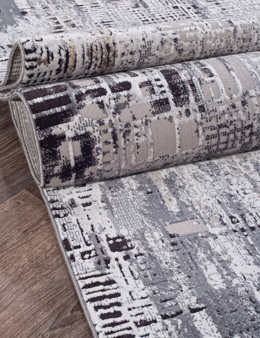 Ковер ROXANNE 17104 L.GREY / D.GREY