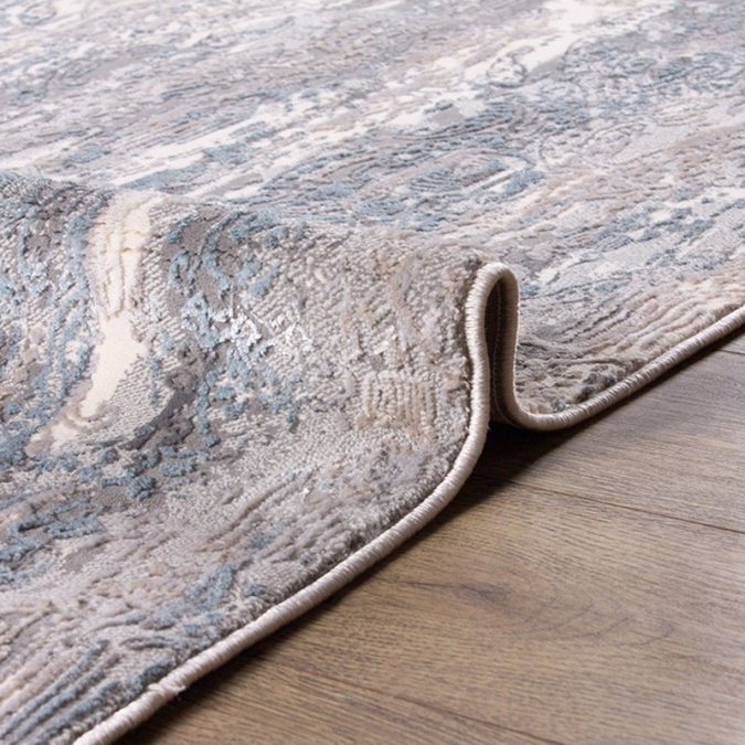 Ковер Opera W8487 L.BEIGE / BLUE POLY